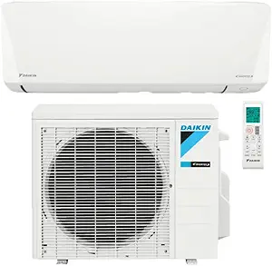 大金分体空调Daikin 9,000 Btu 18 SEER2 Single Zone Ductless Mini Split Heat Pump System (R-32) - RXC09AXVJU, FTXC09AXVJU