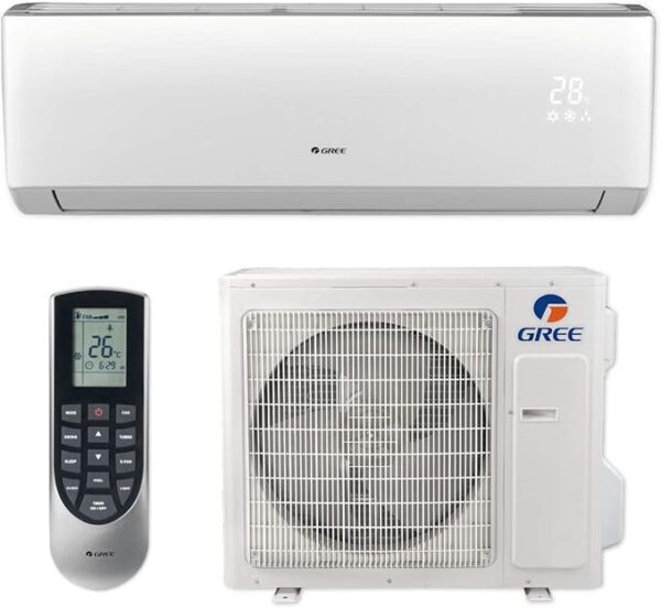 格力livo 分体空调GREE 36,000 BTU 16 SEER LIVO+ Wall Mount Ductless Mini Split Air Conditioner Heat Pump 208/230V