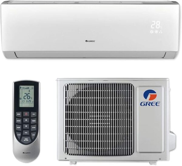 格力分体空调9000btu 壁挂Gree 9,000 BTU 16 SEER LIVO+ Wall Mount Ductless Mini Split Air Conditioner Heat Pump 115V