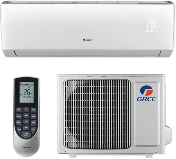 格力分体空调Gree 12,000 BTU 16 SEER LIVO+ Wall Mount Ductless Mini Split Air Conditioner Heat Pump 208/230V