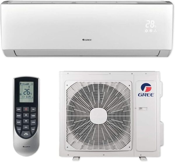 格力分体空调Gree 18,000 BTU 16 SEER LIVO+ Wall Mount Ductless Mini Split Air Conditioner Heat Pump 208/230V